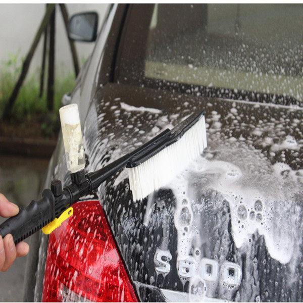 Foam Bottle Long Handle Soft Car Cleaning Brush